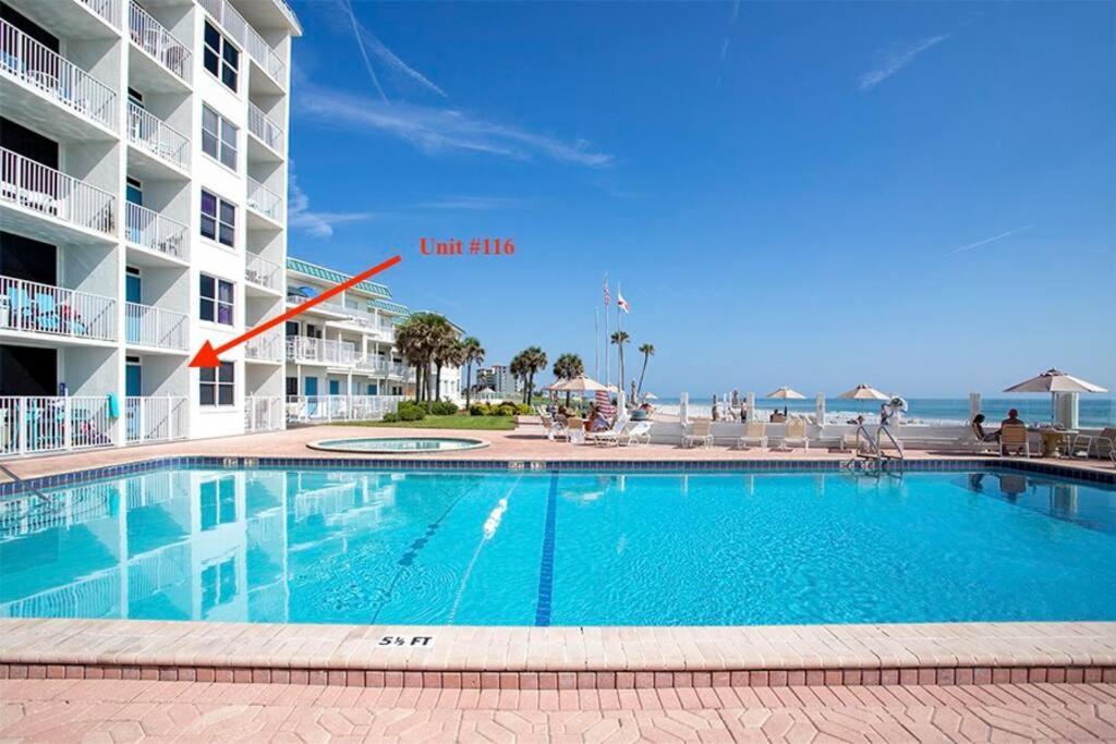 Seabliss, Oceanfront 1St Floor Cozy Condo Daytona Beach Eksteriør billede
